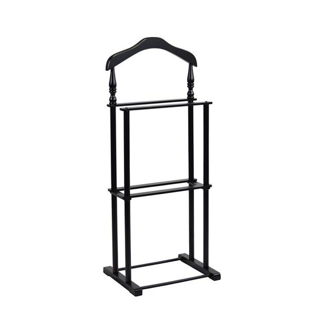 Proman Products VL17025 Support de Valet Jumeau Sakura, Noir