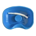 thumbnail image 1 of Neck Rest In Bed Basin Salon Hair Washing Tray Blue 75cm Hose, 1 of 8