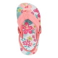 thumbnail image 4 of Wonder Nation Toddler Girls EVA Printed Flip Flops, 4 of 5