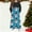Sky Blue, variant on Little Toddler Girl Red Christmas Dress Cotton Long Sleeve Party Outfit Green 7-8 Years