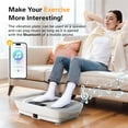 thumbnail image 2 of MERACH Vibration Exercise Machine, Bluetooth Fitness Platform for Women & Men, Lymphatic Drainage, Weight Loss, Full Body Workout Home Gym Equipment, Health & Fitness Gift, 2 of 8