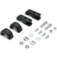 thumbnail image 4 of Krator Black 1-1/4" Engine Guard Tube Bar Footpeg Clamps Compatible with Harley Davidson Electra Glide Road King FLHR 1994, 4 of 5