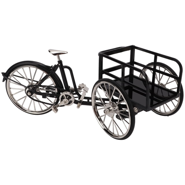 Adorno De Triciclo De Juguete, Diseño Simulado Modelo De Triciclo De Juguete Resistente Al Desgaste Mano De Obra Exquisita Aspecto Agradable Para Automóvil Para Estantería Para