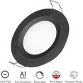 thumbnail image 4 of 4 x LED Recessed Spotlight 12V Hole 58-65mm 3W 3200K Recessed Ceiling Light for Motorhome Boat Caravan Van Yacht, Warm White (Black), 4 of 5