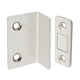 thumbnail image 2 of Likrtyny El Tope Magnético para Puerta Sin Perforaciones Atrapa Herrajes Delgados en Forma L (blanco), 2 of 2