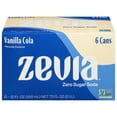 thumbnail image 4 of Zevia - Soda Zero Vanilla Cola, 6Pk, 72fo | Pack of 4, 4 of 4