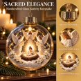 thumbnail image 6 of Cififendec Christmas Nativity Ball Ornament, Built in Warm Light Vivid 3D Nativity Scene Transparent Round Bauble for Xmas Tree Holiday Styling, 3.15", 6 of 8