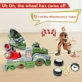 thumbnail image 6 of Kids Take Apart Toys for 3-8 Year Old Boys Girls Military Vehicles Army Radar Trucks Toys with Electric Drill DIY Assembly Toy Set Xmas Birthday Gifts Learning Educational Toys, 6 of 9
