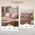 thumbnail image 4 of Juego de sábanas tamaño queen Utopia Bedding, 4 piezas, microfibra suave, 4 of 7
