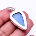 thumbnail image 2 of Blue Opal -Owyhee 925 Sterling Silver Pendant 1.64", Blue Blue Opal Pendant P_9307_381_14, 2 of 2