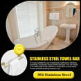 thumbnail image 3 of Towel Rack Stainless Steel Hanging 30cm Single Bar Shower Towels Rod Holder Wall Mounted Storage Shelf Bathroom Accessories, 3 of 7