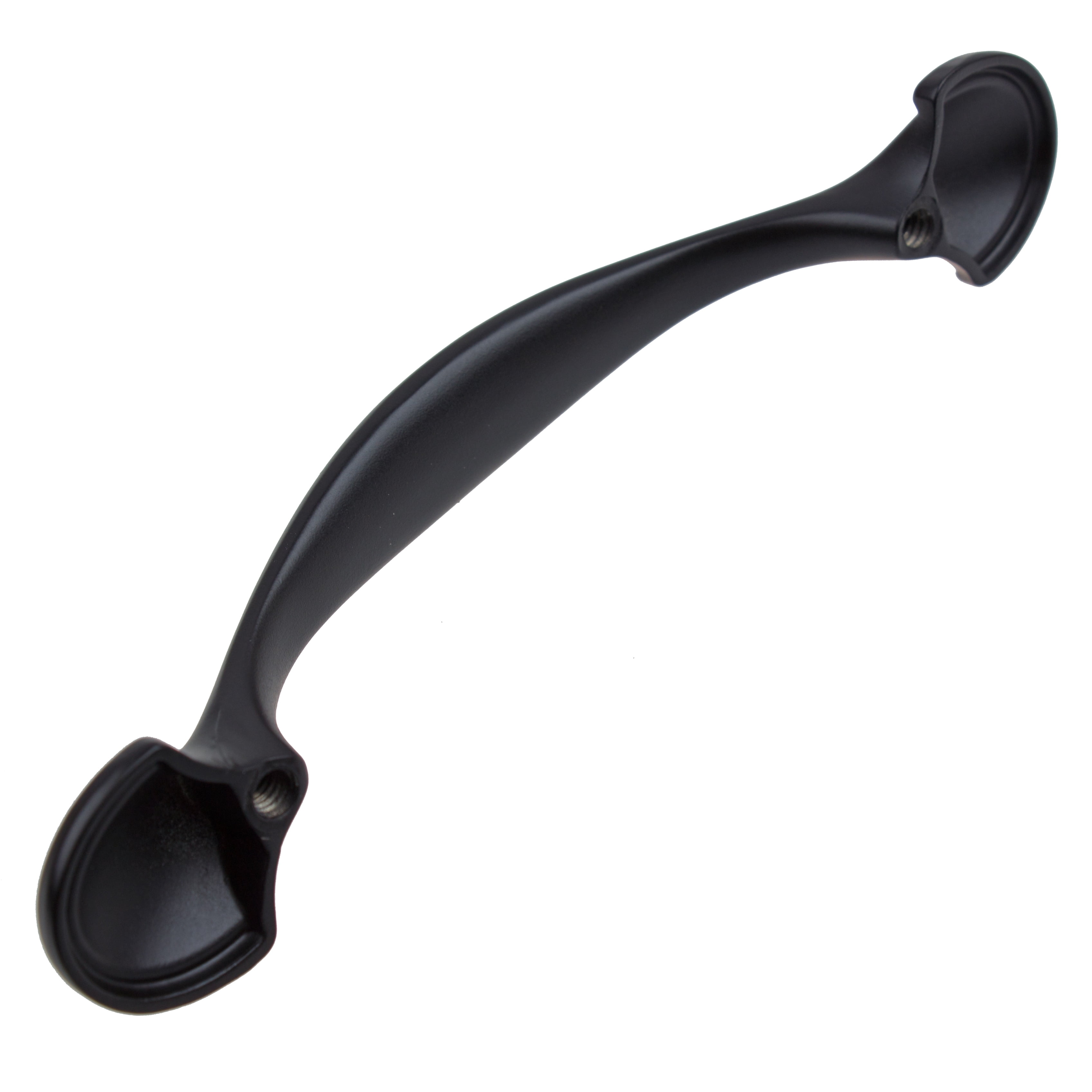GlideRite 3 in. Center Classic Arch Pull Cabinet Hardware Handle, Matte Black, Pack of 25