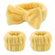 thumbnail image 1 of Bonita banda de peluche para lavarse la cara, banda para el cabello, mascarilla de maquillaje, funda a prueba de humedad, artefacto, toalla, anillo para el cabello, cuerda para la cabeza, 1 of 6