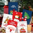 thumbnail image 3 of Tarjetas de Felicitación pequeñas de Feliz Navidad, set de 12 piezas/1set de tarjetas de felicitación de Navidad DIY, tarjeta postal de Año Nuevo, tarjeta de regalo, decoración de fiesta de Navidad, N, 3 of 4