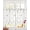 Light Green Light Brown White, variant on Sparrow Sheer Curtains 39 Inch Length 2 Panels Set for Living Room/Bedroom, Spring Birds on The Branches Vintage Country Kitchen Curtains Grommet Semi-Sheer Curtains Window Treatments 27.5"x39"x2