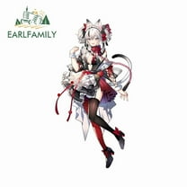 EARLFAMILY 5.1" Wuthering Waves Car Sticker Artistic Waterproof Auto DIY Decals