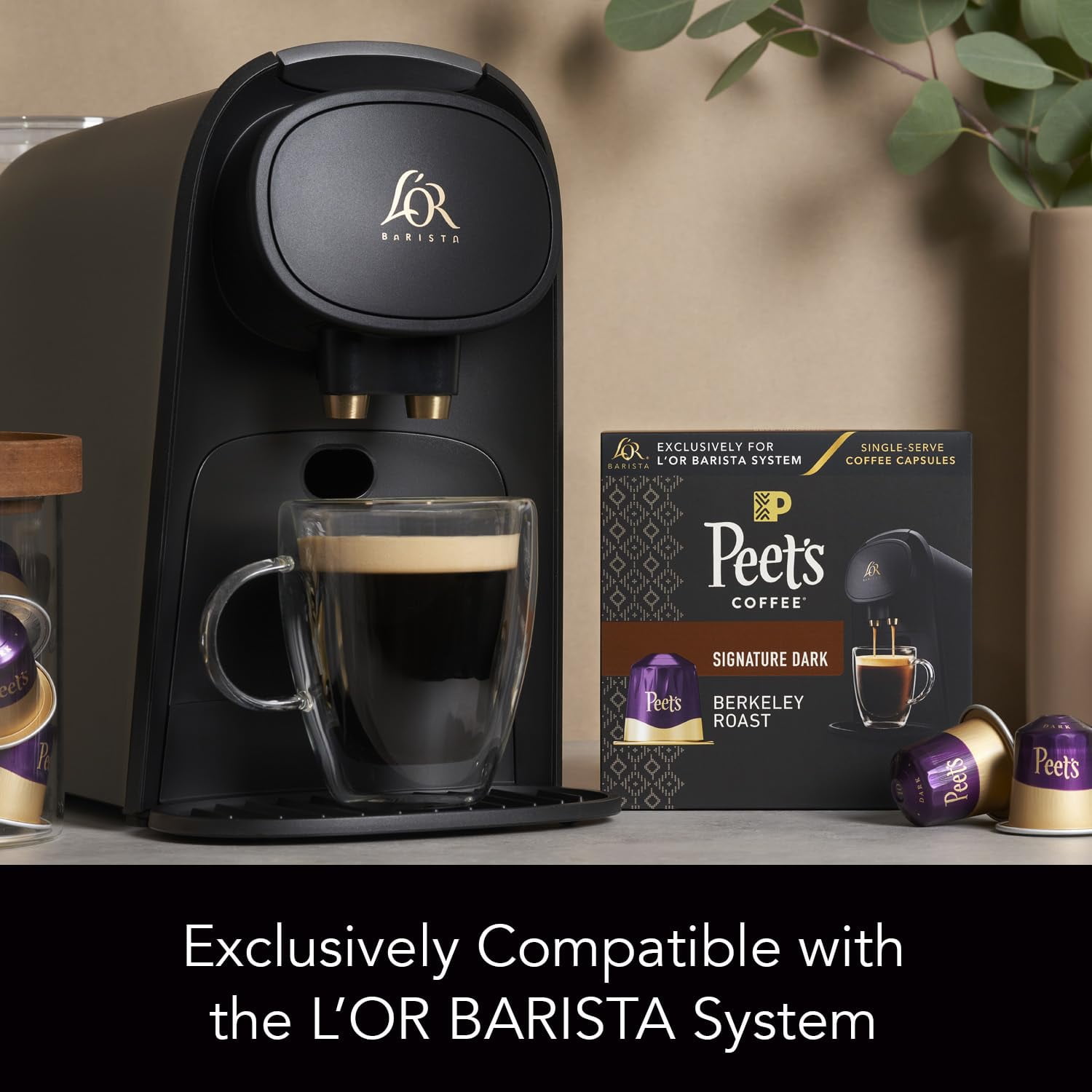 L'OR Espresso and Coffee Pods Including Peet's - 30 Count (2 Sizes), Single  Cup Aluminum Coffee Capsules Compatible with the L'OR Barista Coffee and  Espresso Machine - Yahoo Shopping