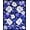 Blue, Pattern 4, variant on ODIKA 4'x6' Machine Washable Non-Slip Area Rug, Elegant Botanical Motifs with Subtle Contrast for Sophisticated High Traffic Rug, Beige, 224705