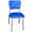 Royal Blue, variant on Lucy Diner Chair with 1" Pulled Seat-Color:Green