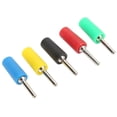 thumbnail image 4 of Conector de cable tipo banana, juego de 10 conectores tipo banana rectos Conectores tipo banana Instalación sencilla del conector tipo banana, 4 of 8