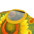 thumbnail image 7 of Unisex Cut & Sew T-shirt A Robot Riding Unicycle Through Sunflower Field, 7 of 7