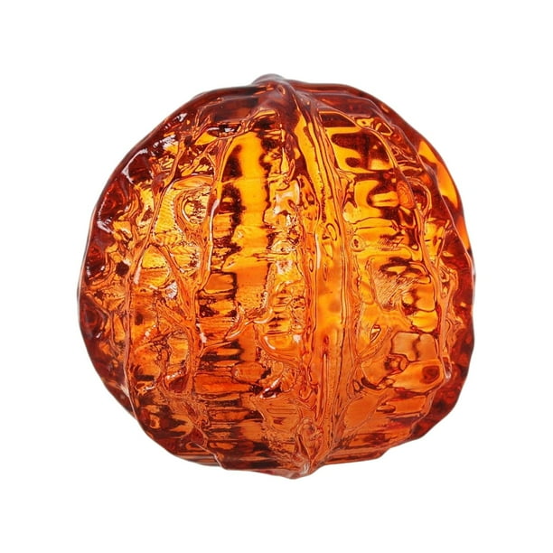 Figura de fruta de cristal, pisapapeles, multifunción, decorativa, adorno de fruta E