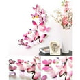 thumbnail image 4 of kkbbma under $5 Butterfly Wall Stickers, 12pcs Butterfly Wall Stickers, 3D PVC Decal Home Decor, Colorful Realistic Wall Decals, Removable Wall Art Stickers, Living Room Bedroom Decorations, 4 of 7