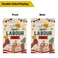 thumbnail image 4 of Cayyon Happy Labor Day House Flag Banner 28x40inch -980724B  28x40 Double Sided,  for Outside Vertical Holiday Yard Décor, 4 of 5