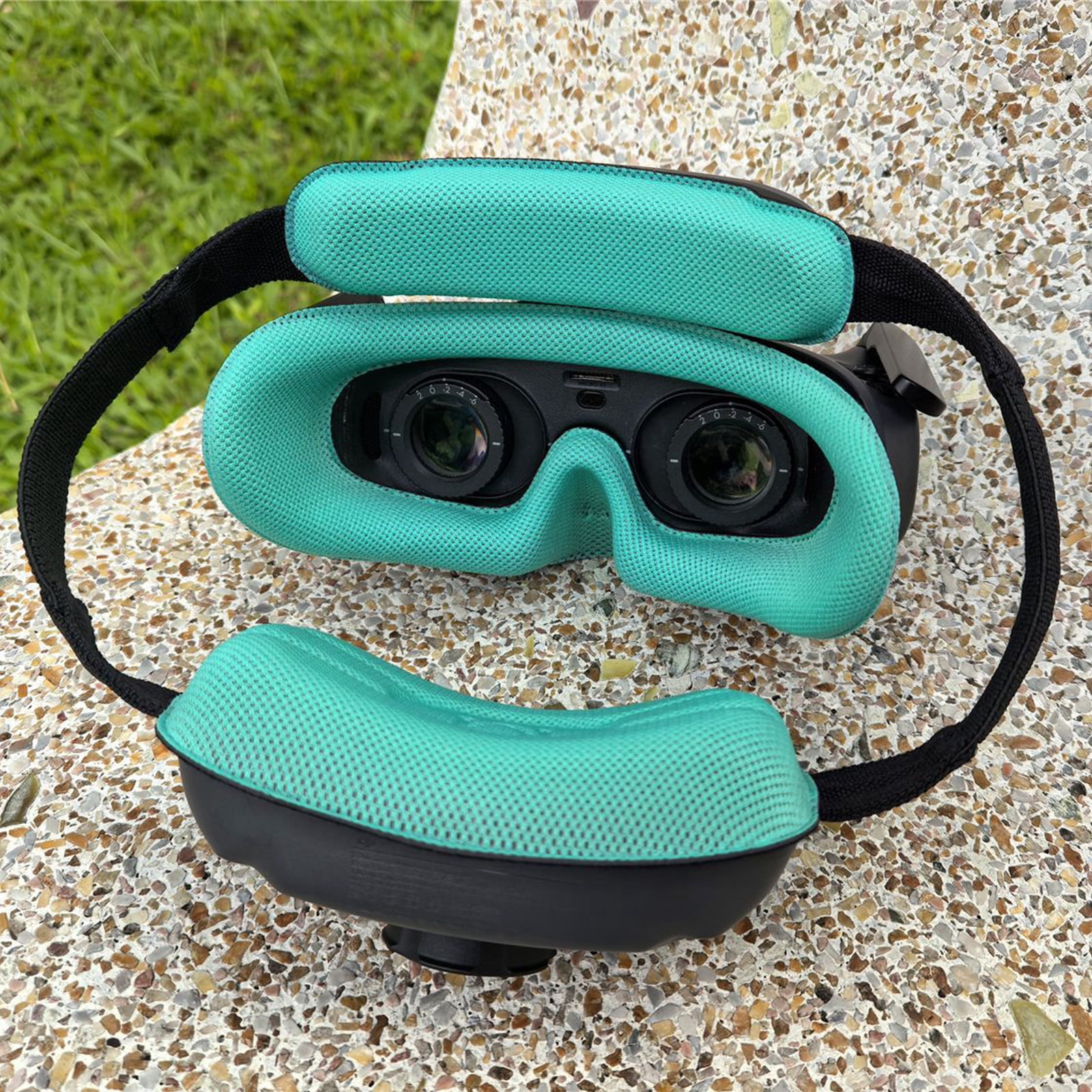 Silicone Foam Pad Sponge Eye Pad Face Mask For Goggles 3 Lens Protective Cover Dustproof Face Cover Replacement Part