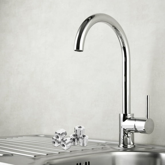 Masteelf Handwheel Faucet Handle Replacement 6pcs Plastic Kitchen Faucet Knobs Faucet Knobs For Home And Commercial Applications 45g