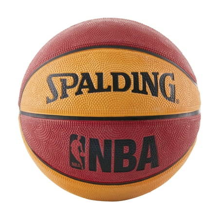 Spalding NBA Mini 22" Basketball - Red/Orange