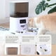 thumbnail image 4 of 5L Double Bowls Smart Automatic Cat Feeder With Camera Cat Dry Food Video Dispenser Pet Smart Voice Recorder Auto Feeder For Dog ShopWise Round, 4 of 10