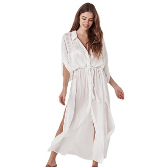white christmas dresses Sundance Cotton Smocked Maxi Dress | Off white Organic Cotton Dress -  Bohemian Cotton Dress