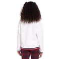 thumbnail image 5 of Hello Kitty Girls Long Sleeve Graphic Varsity Crewneck Pullover, Sizes 4-12, 5 of 7