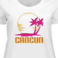 thumbnail image 4 of Inktastic Cancun Mexico Sunset Women's Plus Size T-Shirt, 4 of 5