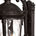 thumbnail image 3 of Hinkley Lighting 1898BK 20.75" Height 3-Light Lantern Outdoor Wall Sconce in Black from the Windsor Collection, 3 of 5