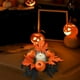 thumbnail image 5 of Candelabros de hojas de arce de simulación de otoño, corona de decoración de Halloween, adorno de mesa de plástico, copa de vela, corona, portavelas de plástico, 5 of 6