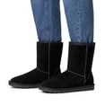 thumbnail image 5 of Bruno Marc Men's Outdoor Casual Winter Short Boots Warm Suede with Faux Fur Lining for Cold Weather, 5 of 7