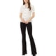 thumbnail image 2 of INSPIRAR CHIC Blusa Vintage para Mujeres con Lunares, Cuello Peter Pan, Mangas Cortas Abullonadas, Top M Blanco, 2 of 8