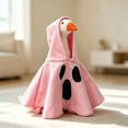 thumbnail image 5 of Desk Goose Halloween Outfit Pink Ghost Hoodie for 6.69 Inch Mini Goose Statue Desktop Decoration Accessory, 5 of 6