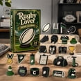 thumbnail image 6 of Advent Calendars 2026, 24-Piece White Rugby Theme 2D Acrylic Hanging Charm Set, Blind Box Countdown Calendar for Sports Display, 6 of 7