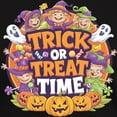 thumbnail image 3 of CafePress - Trick Or Treat Time Halloween Design Men's Value T Shirt - Men's Classic Graphic Cotton T-Shirt, 3 of 4