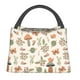 thumbnail image 1 of Fotbe Forest Mushrooms Insects Bolsa Térmica Portátil con Estampado, Bolsa de Entrega de Alimentos Aislada, Bolsa Reutilizable de Gran Capacidad para Comidas y Supermercado, 1 of 6