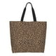 thumbnail image 1 of Fotbe Brown Leopard Bolsa Tote Estética de Lona con Estampado para Mujer - Bolsa Reutilizable de Hombro Casual para Vacaciones, Compras, Trabajo y Gimnasio, 1 of 8