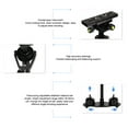 thumbnail image 4 of Camera Balance Stabilizer, Aluminum Alloy Video Shooting Balance Stabilizer  for Video Shooting, 4 of 8
