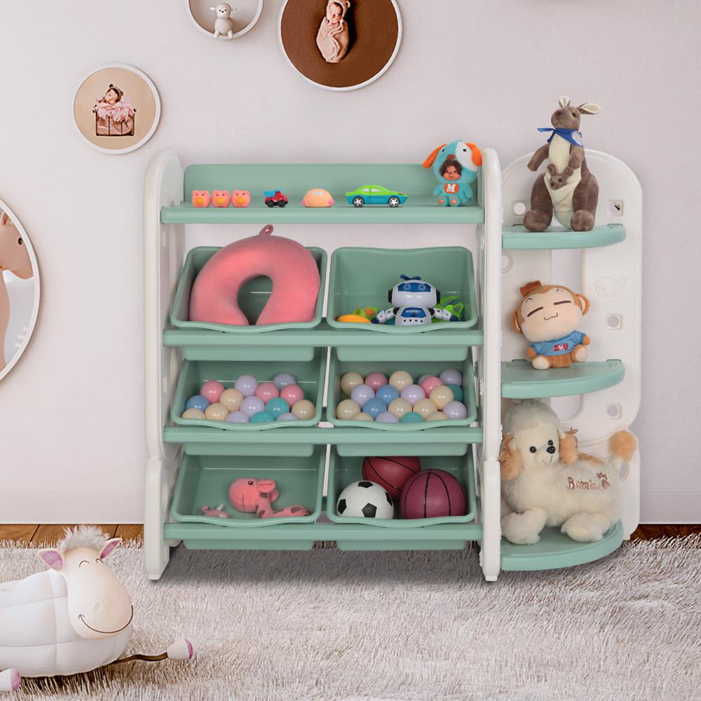 corner toy storage
