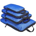 thumbnail image 1 of Compression Packing Cubes, 4 Set Travel Luggage Packing Organizers, Expandable Storage Packing Cubes, 1 of 7
