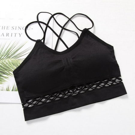 

Clearance Women Wrap Chest Bras Lace Underwear Removable Padded Brassiere