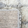 thumbnail image 6 of SAFAVIEH Berber Deonne Abstract Shag Area Rug, 6'7" x 8'7", Grey/Ivory, 6 of 8