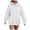 White, variant on enyan Womens Casual Winter Warm Fleece Sherpa Lined Pullover Hooded Sweatshirt Women's Hoodies Pullover Grey,XXXXXL